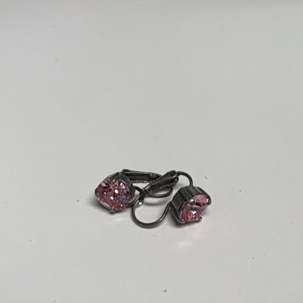 Sabika Vintage-Style Earrings with Dark Accents